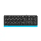 A4tech FK10 Fstyler Wired Blue Multimedia Keyboard with Bangla