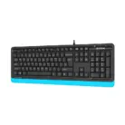 A4tech FK10 Fstyler Wired Blue Multimedia Keyboard with Bangla
