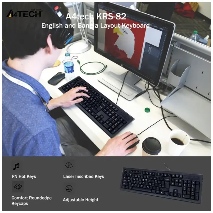 a4tech-krs-82-black-wired-multimedia-fn-hotkeys-41725695660.webp A4tech KRS-82 Black Wired Multimedia (FN Hotkeys) Keyboard with Bangla