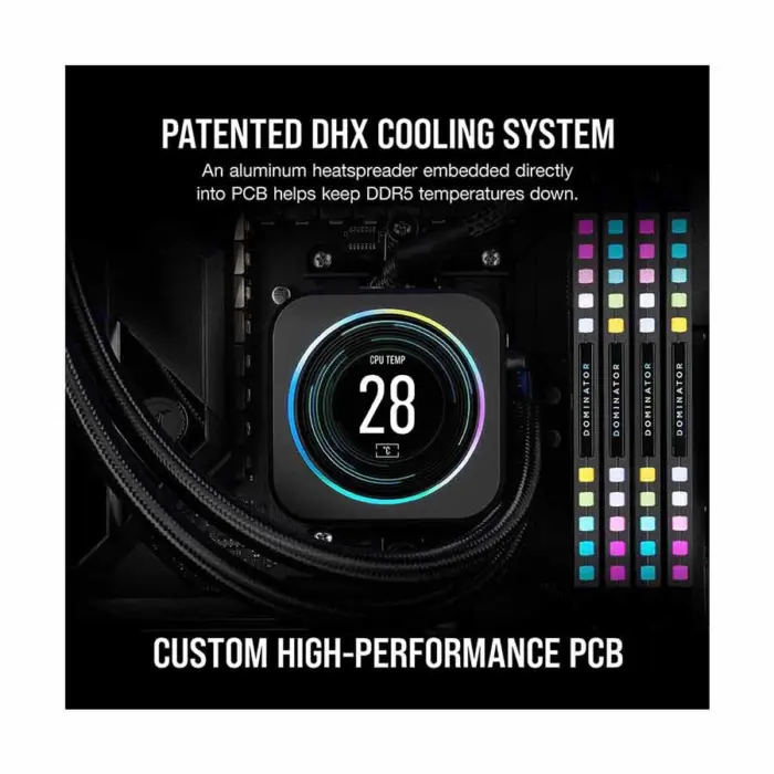 corsair-dominator-platinum-rgb-16gb-ddr5-6000mhz-31686484176.webp Corsair Dominator Platinum RGB 16GB DDR5 6000MHz Gaming Desktop RAM #CMT32GX5M2D6000Z36