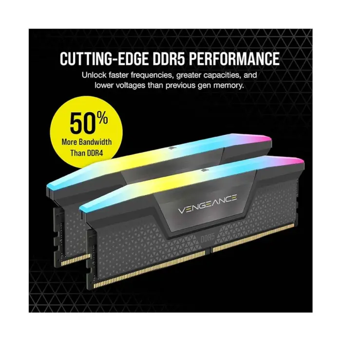 corsair-vengeance-rgb-16gb-ddr5-5600mhz-gray-31724839205.webp Corsair Vengeance RGB 16GB DDR5 5600MHz Gray Heatsink Desktop RAM #CMH32GX5M2B5600Z40