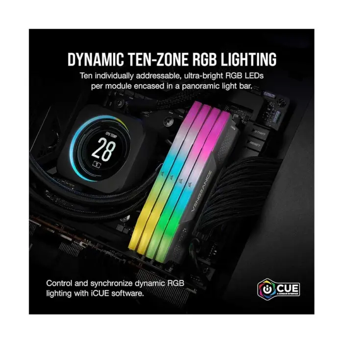 corsair-vengeance-rgb-16gb-ddr5-5600mhz-gray-41724839205.webp Corsair Vengeance RGB 16GB DDR5 5600MHz Gray Heatsink Desktop RAM #CMH32GX5M2B5600Z40