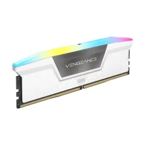 Corsair Vengeance RGB 16GB DDR5 6000MHz White Gaming Desktop RAM #CMH32GX5M2E6000C36W