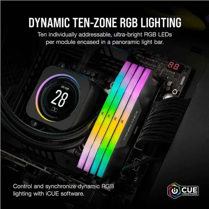 corsair-vengeance-rgb-16gb-ddr5-6400mhz-black-61719146802.webp Corsair Vengeance RGB 16GB DDR5 6400MHz Black Gaming Desktop RAM #CMH32GX5M2B6400C36