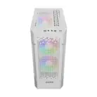 Gamdias AURA GC7 WH ARGB Mid Tower White ATX Gaming Desktop Casing with AURA GP250 (250W) PSU