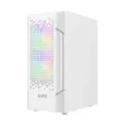Gamdias AURA GC7 WH ARGB Mid Tower White ATX Gaming Desktop Casing with AURA GP250 (250W) PSU