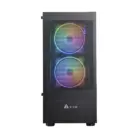 Golden Field N39B Mid Tower Black ATX Gaming Desktop Case with Standard PSU