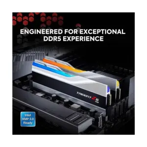 G.Skill Trident Z5 RGB 16GB DDR5 6600MHz Silver Gaming Desktop RAM #F5-6600J3440G16GX2-TZ5RS