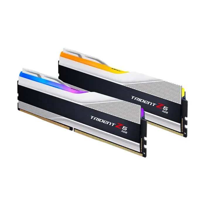 G.Skill Trident Z5 RGB 16GB DDR5 7200MHz Silver Gaming Desktop RAM #F5-7200J3445G16GX2-TZ5RS