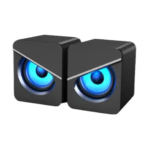 Havit SK717 USB Black Speaker with LED Backlit