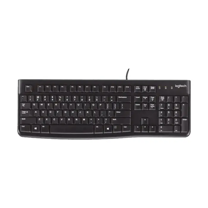 Logitech K120 Black USB Keyboard #920-002582