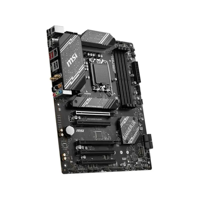 MSI B760 GAMING PLUS (Wi-Fi 6E) DDR5 Intel Gaming Motherboard