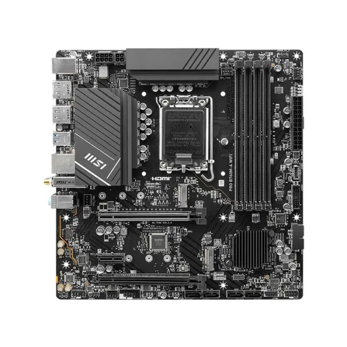 msi-pro-b760m-a-wi-fi-6e-ddr5-intel-11737791440.webp MSI PRO B760M-A (Wi-Fi 6E) DDR5 Intel Motherboard
