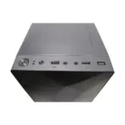 PC Power Shattered Web Mesh Mid Tower Black Micro-ATX Desktop Casing with Standard PSU #PP-X2603 BK