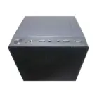 PC Power Spider Web Mesh Mid Tower Black Micro-ATX Desktop Casing with Standard PSU #PP-X2601 BK