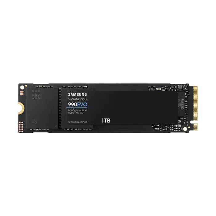 samsung-990-evo-1tb-m2-2280-internal-ssd-11723724593.webp Samsung 990 EVO 1TB M.2 2280 Internal SSD #MZ-V9E1T0BW / MZ-V9E1T0B/AM (3 Year)
