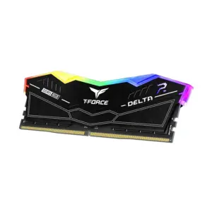 Team Delta RGB 16GB DDR5 6000MHz Black Heatsink Gaming Desktop RAM #FF3D516G6000HC38A01