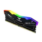 Team Delta RGB 16GB DDR5 6000MHz Black Heatsink Gaming Desktop RAM #FF3D516G6000HC38A01