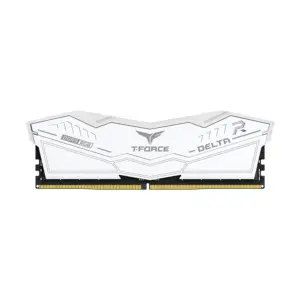 Team Delta RGB 16GB DDR5 6000MHz White Heatsink Gaming Desktop RAM #FF4D516G6000HC38A01