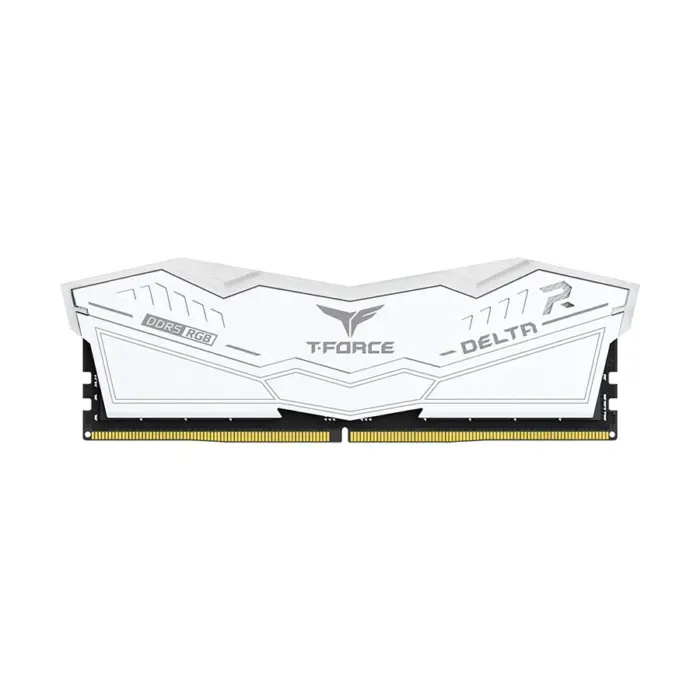 team-delta-rgb-16gb-ddr5-6000mhz-white-heatsink-11700053267.webp Team Delta RGB 16GB DDR5 6000MHz White Heatsink Gaming Desktop RAM #FF4D516G6000HC38A01