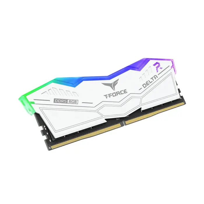 team-t-force-delta-rgb-8gb-ddr5-6000mhz-white-31728388319.webp Team T-Force Delta RGB 8GB DDR5 6000MHz White Heatsink Gaming Desktop RAM #FF4D516G6000HC38ADC01